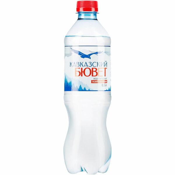 Вода Кавказский Бювет газированная, 500мл