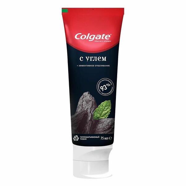 Зубная паста Colgate Naturals Эффективное Отбеливание с Углем 75 мл