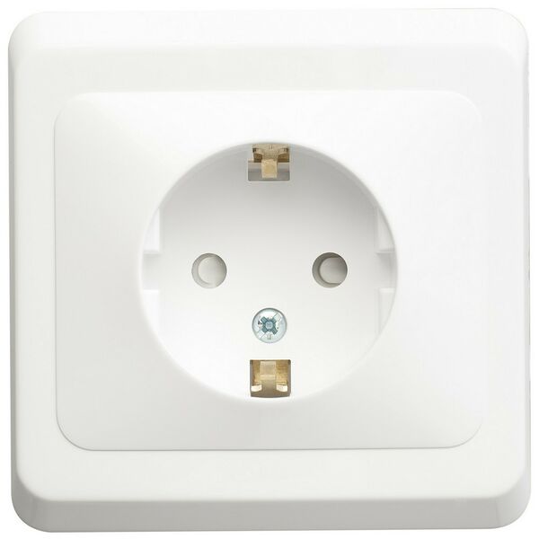 Розетка одинарная PC16-004b Этюд Schneider Electric