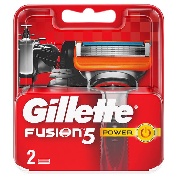 Кассеты GILLETTE Fusion Power для станков д/бр (2шт)