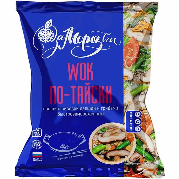 Смесь ЗаМорозка wok по-тайски 400 г