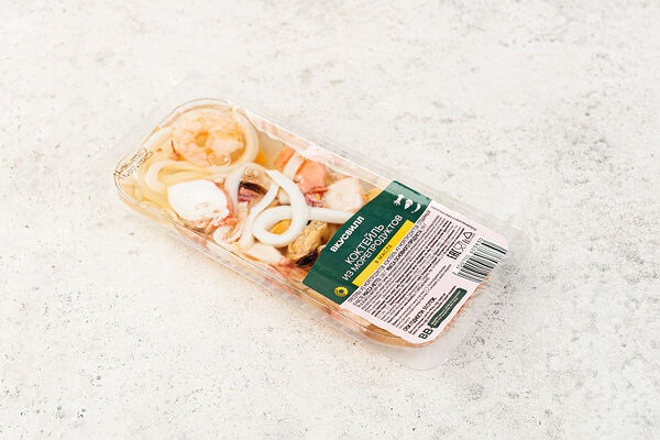 Коктейль из морепродуктов в масле