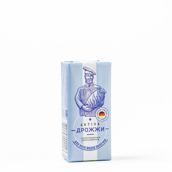 Дрожжи хлебопекарные прессованные 100 гр.