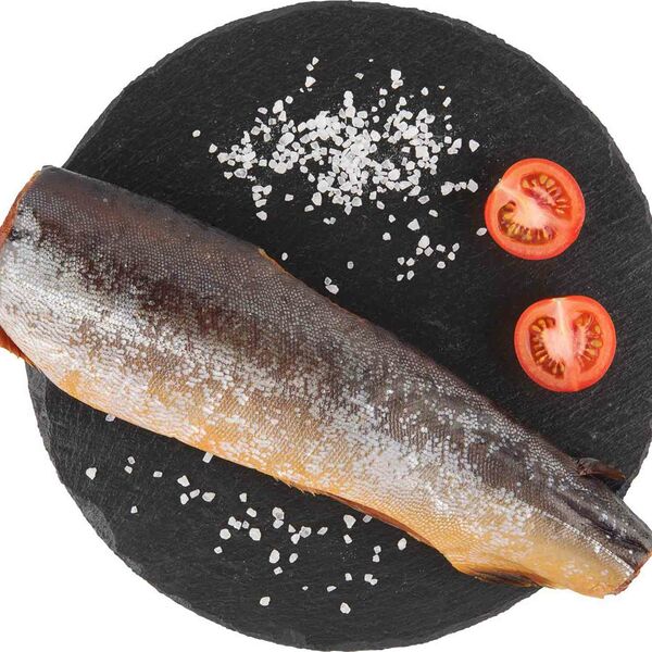 Горбуша подкопчённая, балык в вакуумной упаковке
