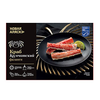 Краб Камчатский Новая Аляска вторая фаланга, варено-мороженый 150г