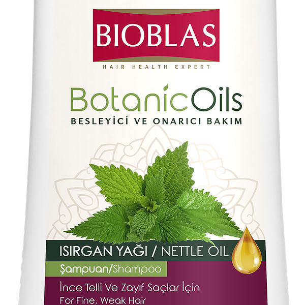 Шампунь для ослабленных волос BIOBLAS с кофеином и женьшенем, 360мл