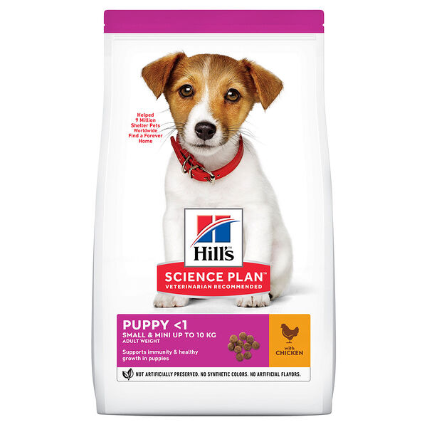 Корм сухой для щенков Hill's Science Plan Puppy Small & Miniature миниатюрных пород, курица