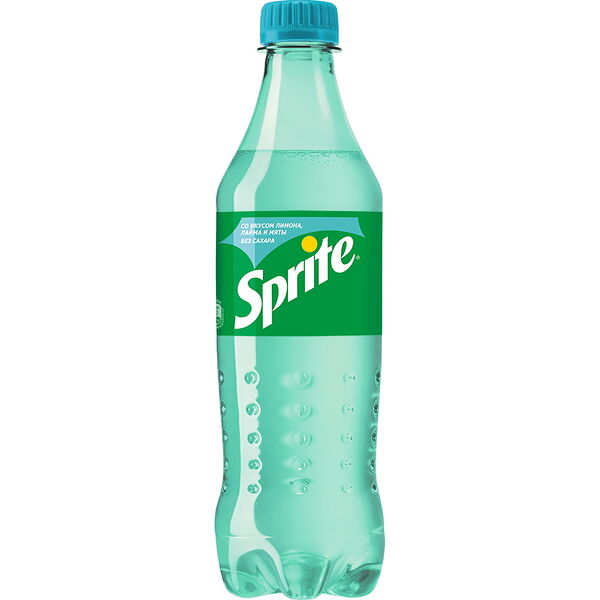 Напиток безалкогольный газированный «Спрайт» со вкусом лимона, лайма и мяты» 0,5 л