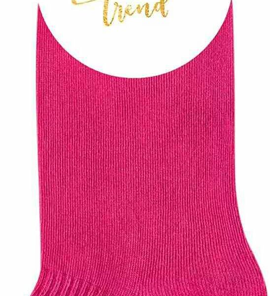 Носки женские MiNiMi Trend 4211 цвет: фуксия/белый размер: 35-38