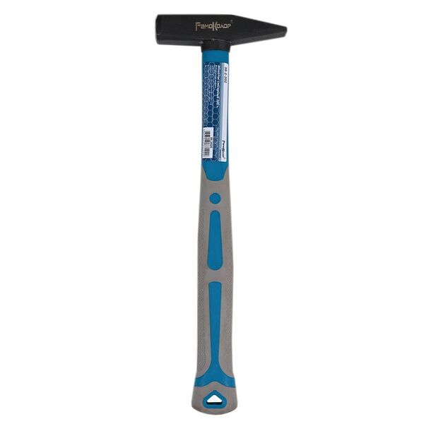 Молоток слесарный HARDAX, фибергласовая ручка, 200г