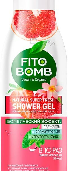 Гель для душа Fito Bomb Освежающий 250мл