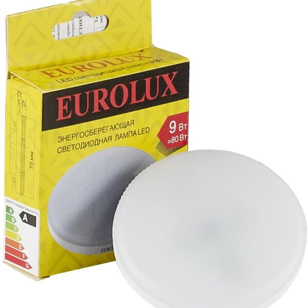 Лампа светодиодная Eurolux GX53 9Вт