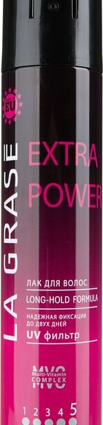 Лак для волос La Grase Extra Power Мегафиксация 250мл