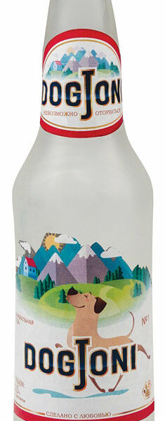 Игрушка-жевалка виниловая для собак Бутылка ТМ Triol (Триол)