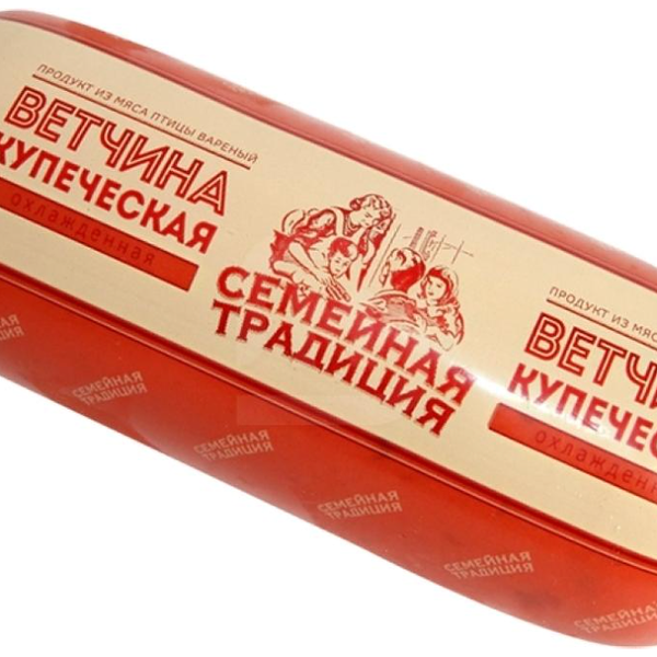 Ветчина Семейная традиция Купеческая вареная 500 г