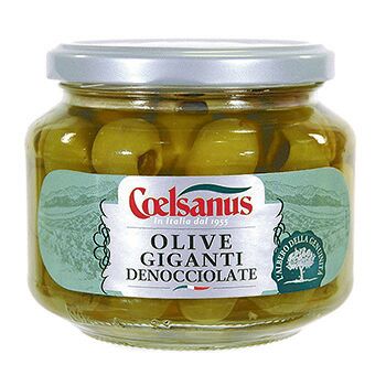 Оливки зеленые гигантские без косточки, Coelsanus