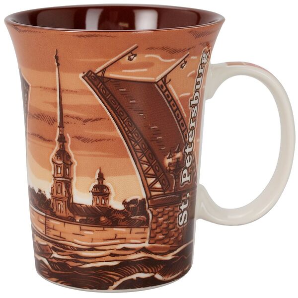 Кружка Мосты, 300 мл, фарфор