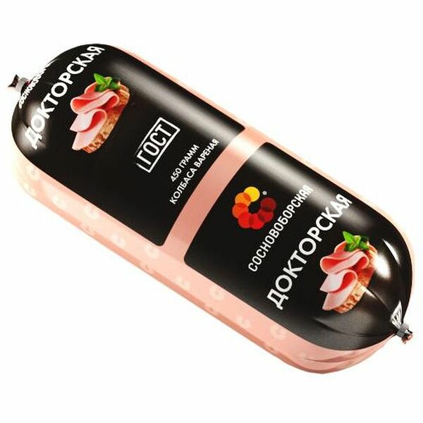 Колбаса вареная Сосновоборская Докторская