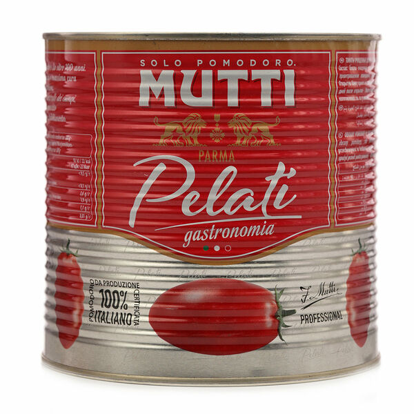 Томаты очищенные целые в томатном соке ТМ Mutti (Мутти)