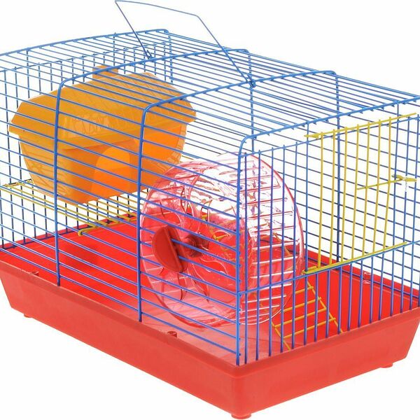 ЗооМарк клетка для грызунов 2-этажная (в комплекте) 24 х 27 х 36 см.