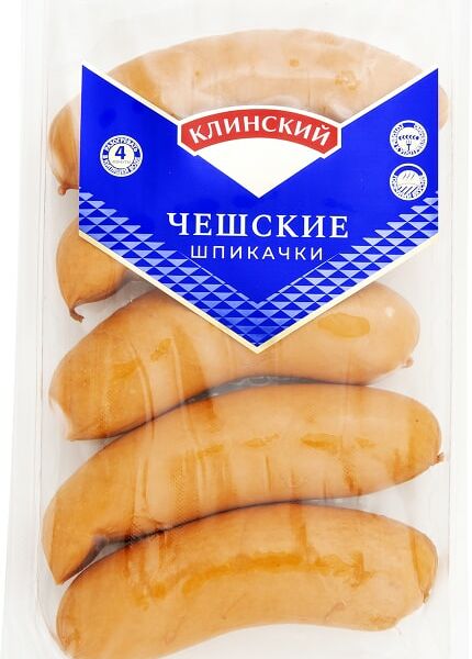 Шпикачки Клинский Чешские 450г