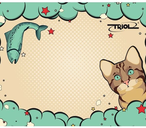 Triol Коврик под миску «Кошечка» MB07 43 х 28 см.