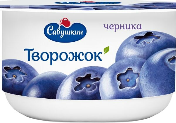 Творожок Савушкин Черника 3.5% 120г