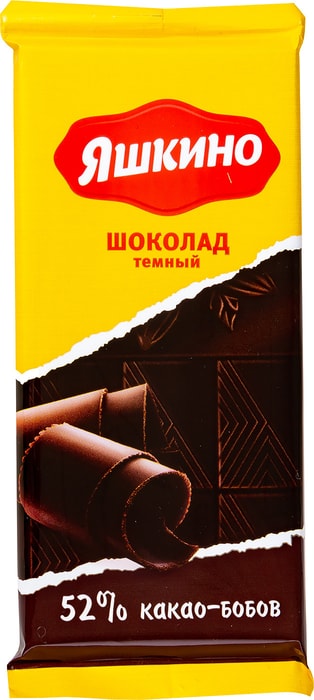 

Шоколад Яшкино темный 90 г