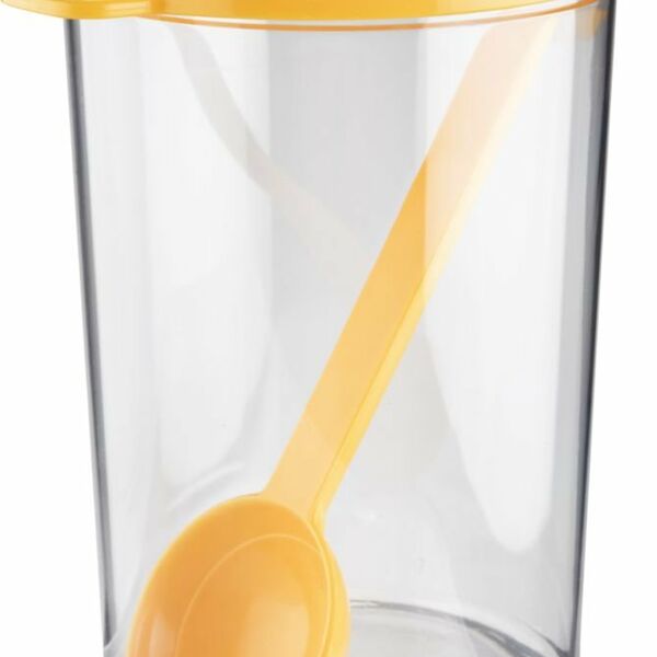 Банка для сыпучих продуктов Полимербыт с ложкой