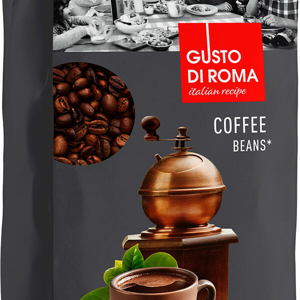 Кофе зерновой Gusto Di Roma натуральный