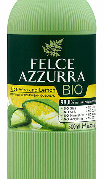 FELCE AZZURRA Гель для ванны и душа Алоэ Вера природа на вашей коже, 500 мл