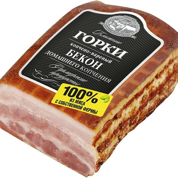 Бекон Ближние Горки домашнего копчения 350г