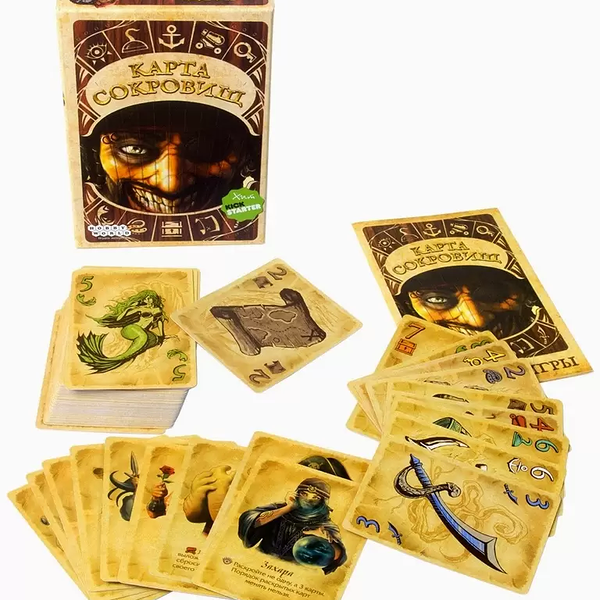 Карта Сокровищ, арт. 1337, 10+ Hobby World