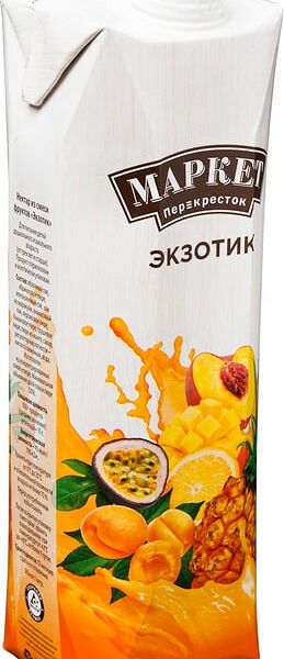Нектар Маркет Перекресток Экзотик из смеси фруктов 1л