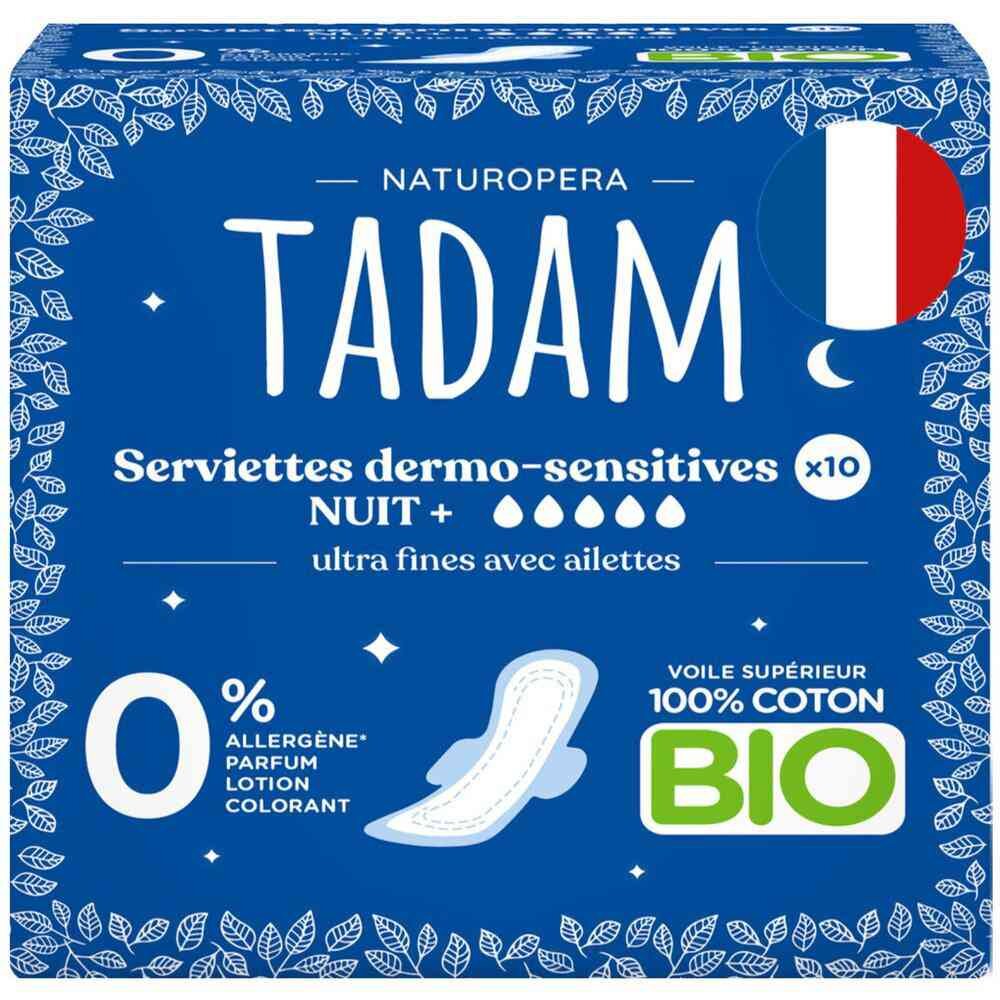 

Прокладки Tadam Ultra Night+, 10 шт.