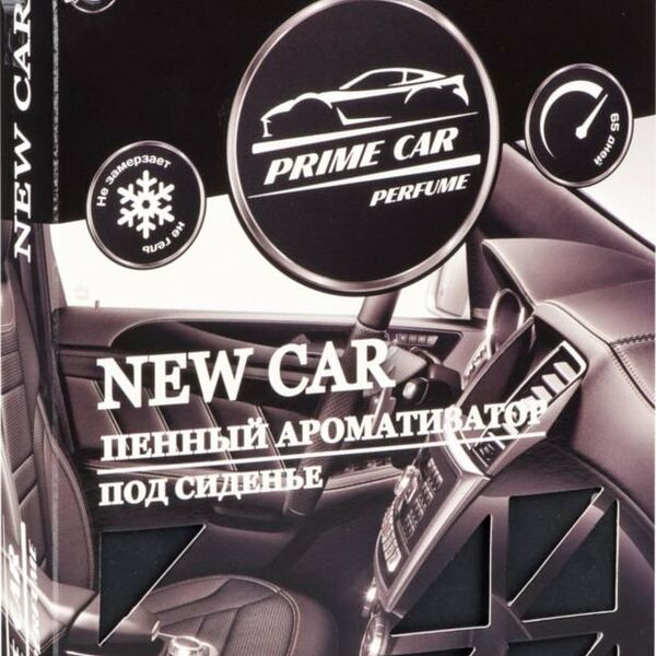 Ароматизатор пенный под сиденье Prime Car perfume New Сar