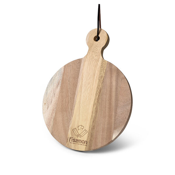 Сервировочная доска с ручкой 38 x 28 x 2 см (акация) арт. 8040