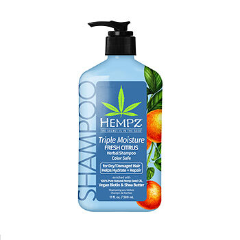 Шампунь для волос «Тройное увлажнение», Hempz, 500 мл, США