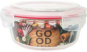 Контейнер Good Sale для пищевых продуктов стеклянный с крышкой 950мл