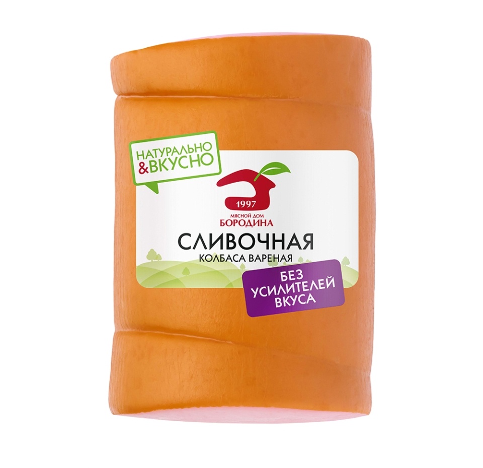 

Колбаса вареная Мясной дом Бородина Сливочная, весовая