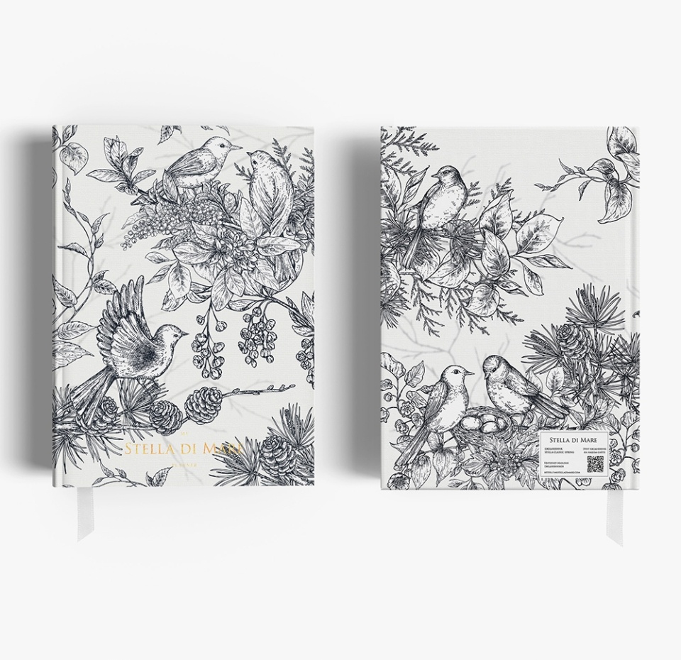 

Ежедневник Stella Classic Spring, Stella di Mare, 15,5*21,5 см, Россия