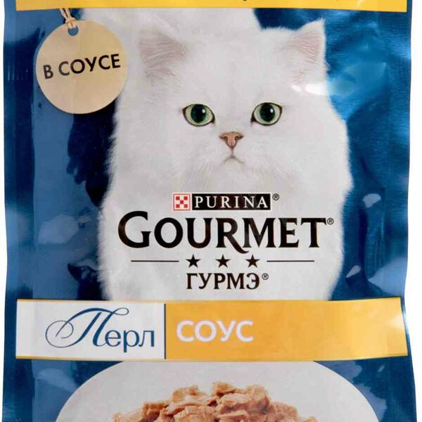 Корм для взрослых кошек Purina Гурмэ Перл Курица в соусе