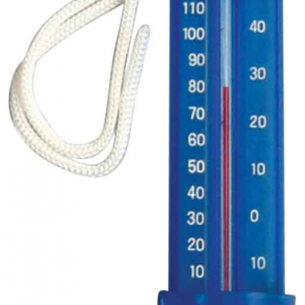 Термометр для бассейна Pouce со шнурком, 16,8х3,8х3 см