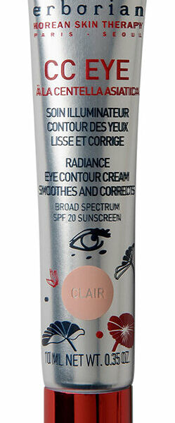 ERBORIAN СС Крем для кожи вокруг глаз SPF 20, 10 мл, 01 Светлый