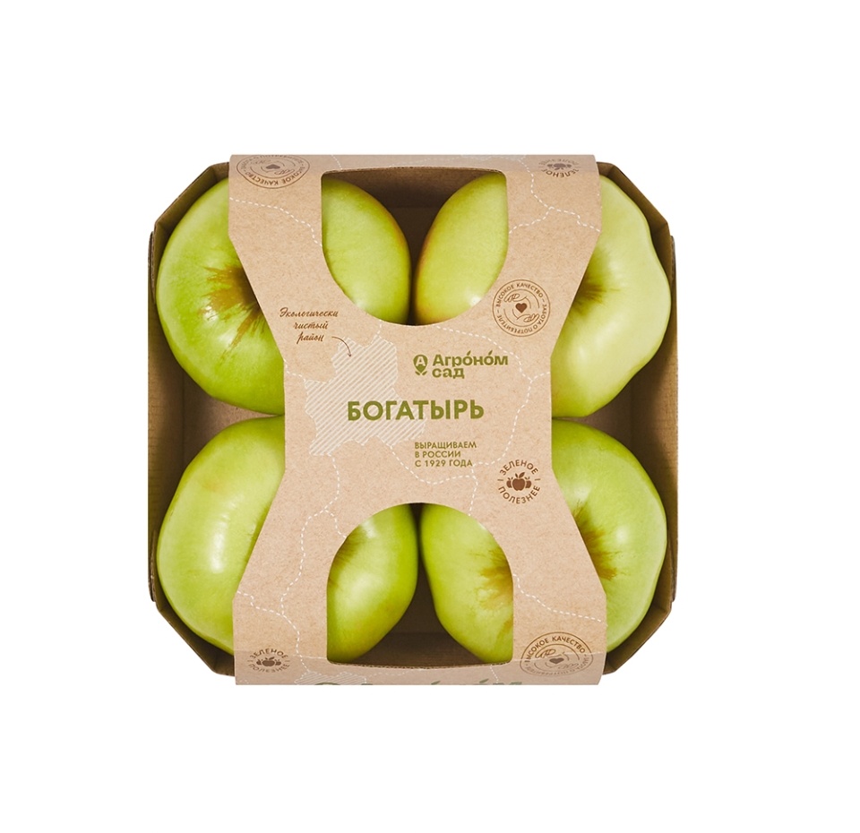 

Яблоко Богатырь свежее 4шт