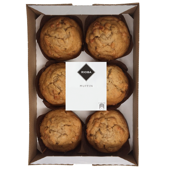 Маффины Rioba замороженные, 85 г x 6 шт