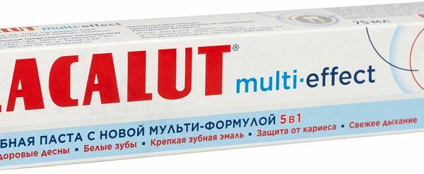 Зубная паста Lacalut Мульти эффект 5в1, 75мл