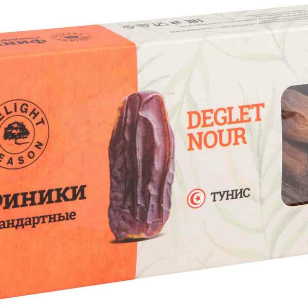 Финики сушёные Delight Season Deglet Nour стандартные