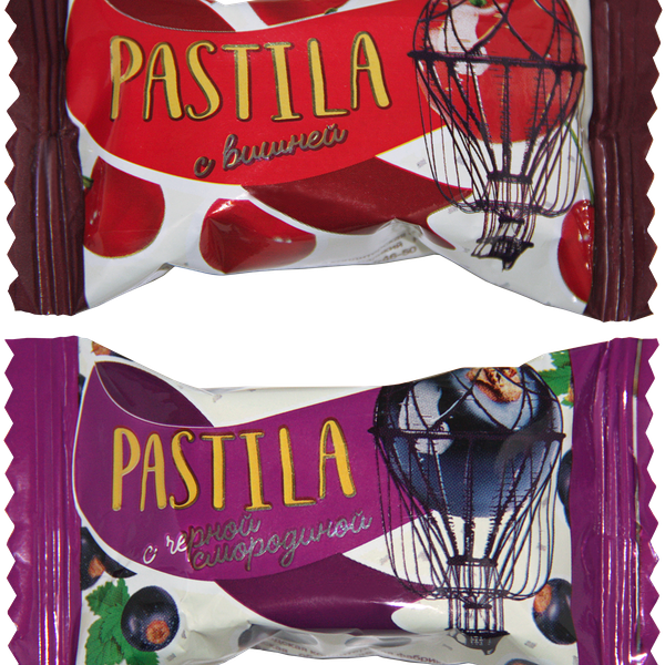 Конфеты КФ НОВГОРОДСКАЯ Ассорти с вишней, с черной смородиной, вес до 250г