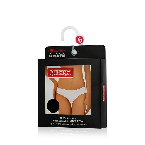 Женские трусы - слипы Roberta черные S